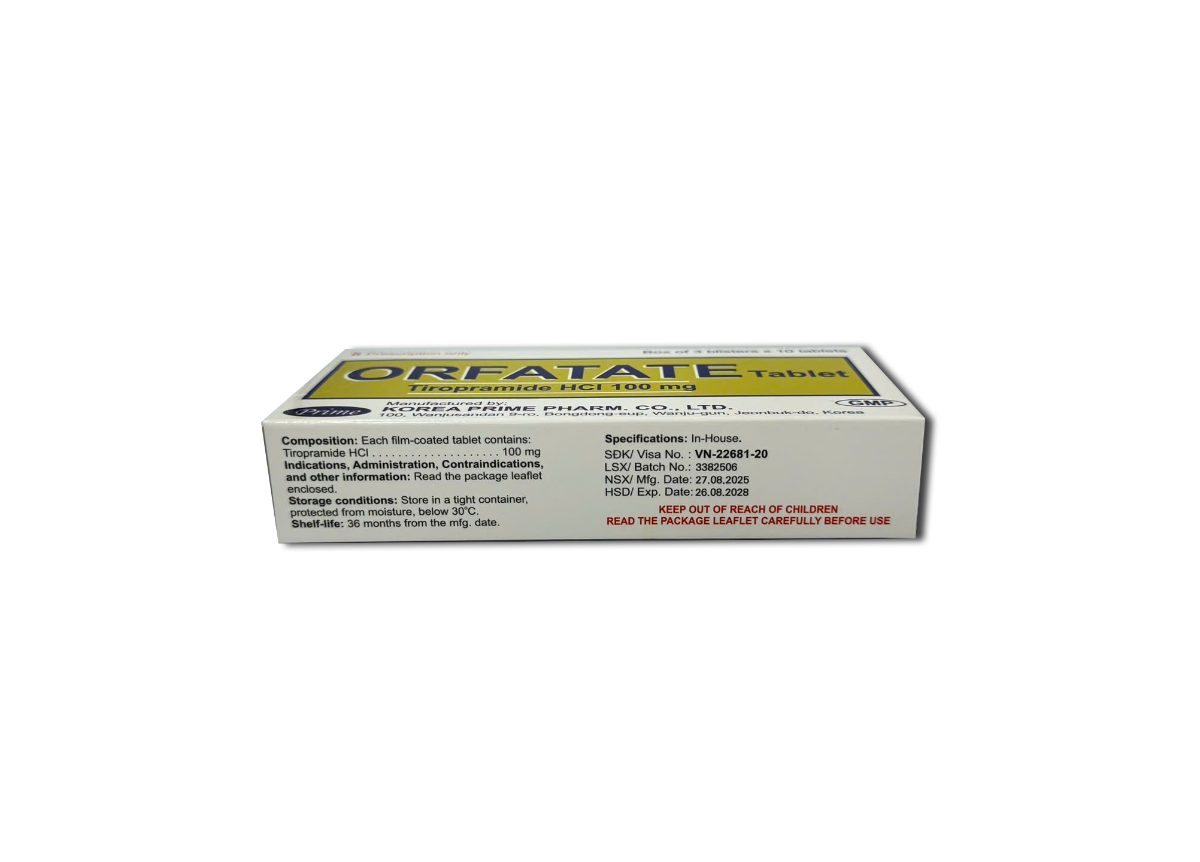 Orfatate Tablet - Ảnh tải lên 1